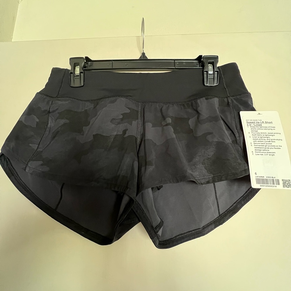 Lululemon Speed Up Low-Rise Short 2.5" inseam